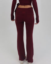 Ava Soft Pants in Bordeaux — STORMYY (image 3 of 4)