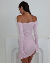 Kimia Off-Shoulder Dress Blush — STORMYY (image 3 of 4)