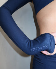 Ava Sleeves - Navy - STORMYY