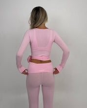 Ava Wrap Top in Baby Pink — STORMYY (image 5 of 6)