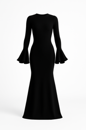 yasmin luxe dress - noir