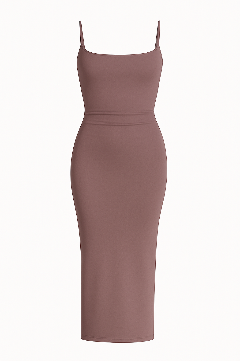 darya slip dress - aubergine