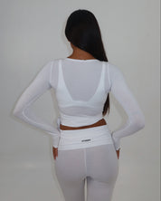 Ava Soft Pants - White