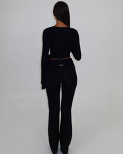 Ava Soft Pants - Black