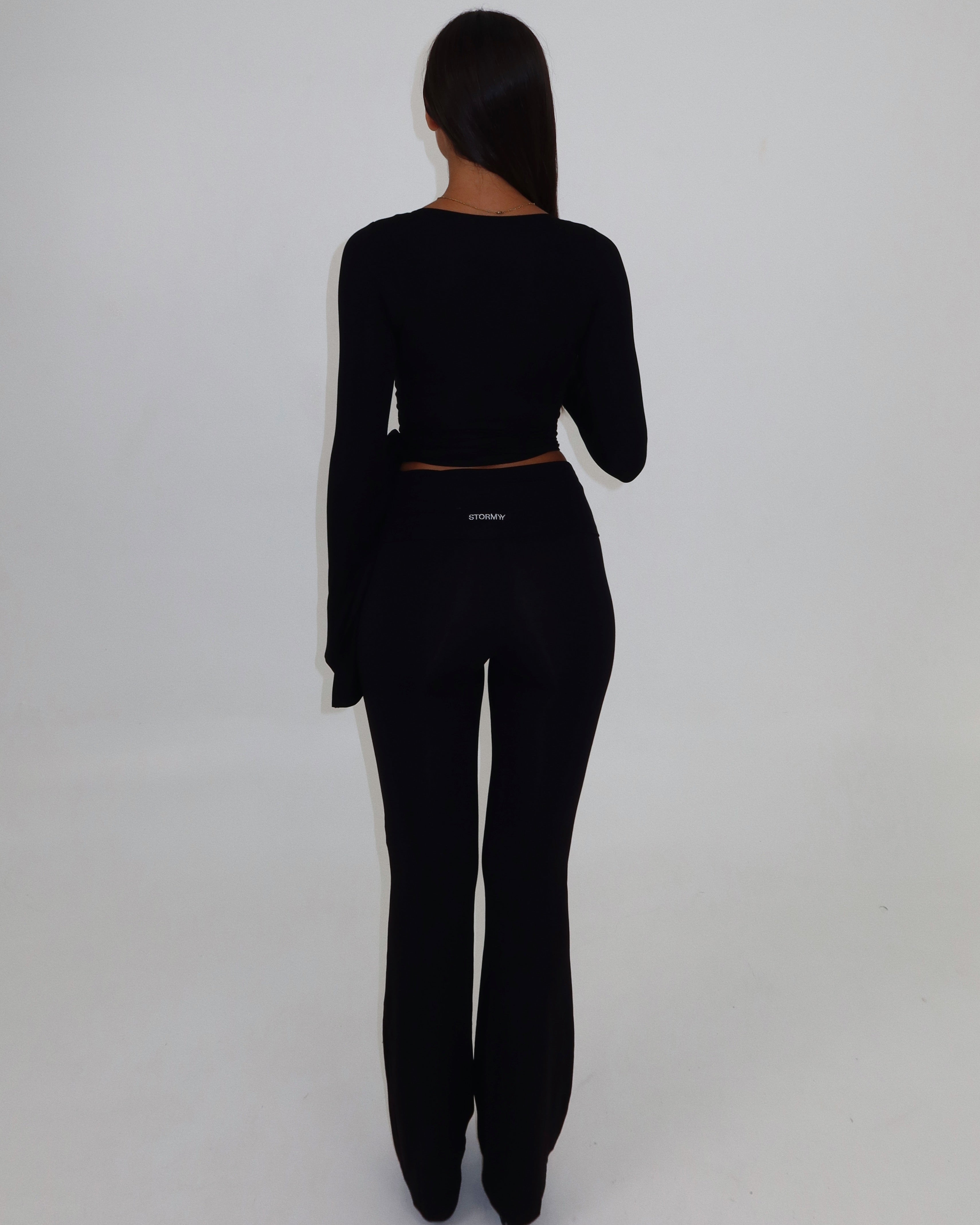 Ava Soft Pants - Black