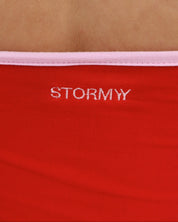 LINA DRESS - cherry blush