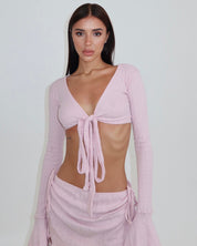 Kimia Long Sleeve in Blush — STORMYY (image 1 of 8)