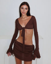 Kimia Long Sleeve in Choco — STORMYY (image 4 of 9)