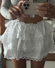 100% Cotton Parisa Lace Skirt