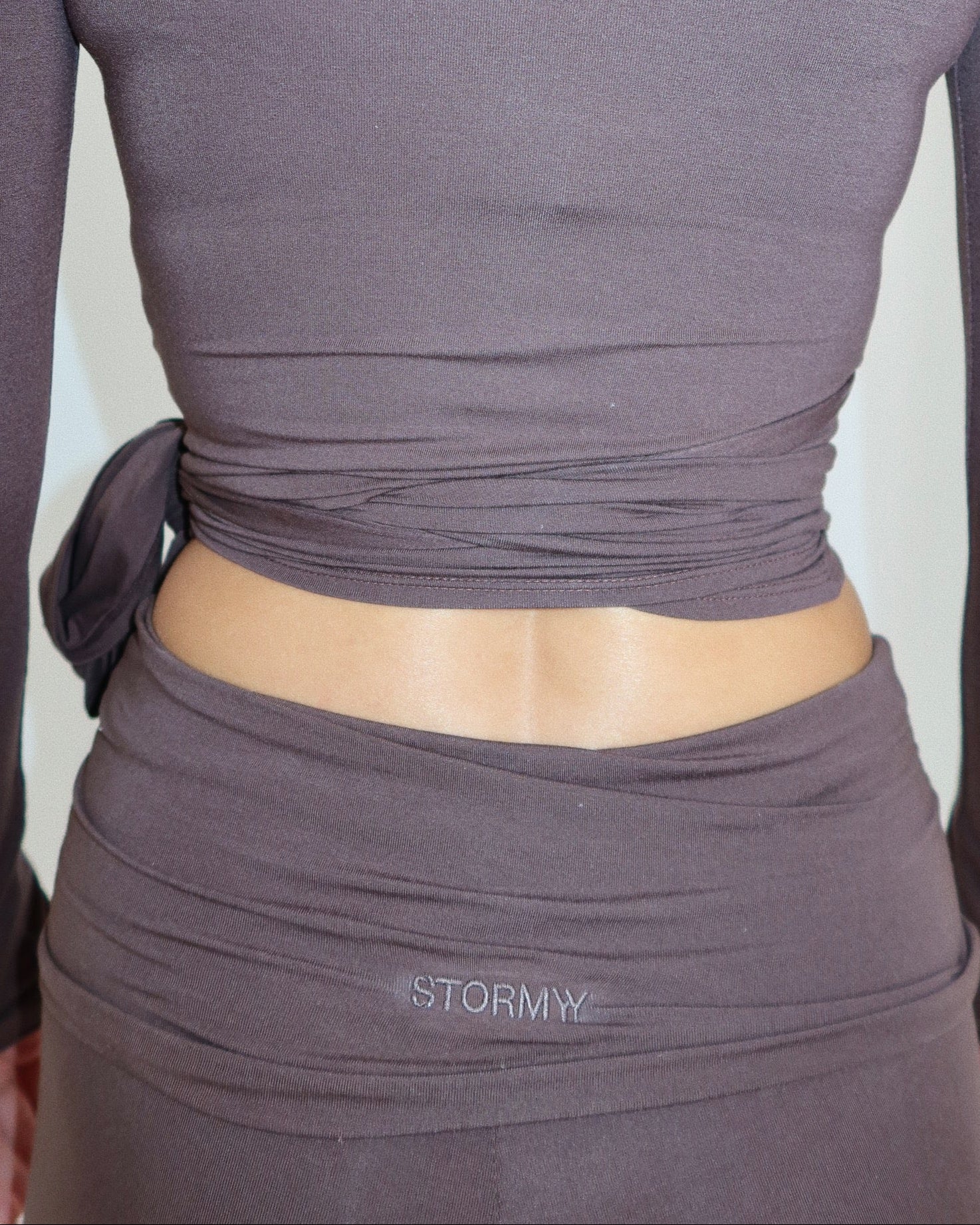 Ava Soft Pants in Chocolate — STORMYY (image 3 of 12)