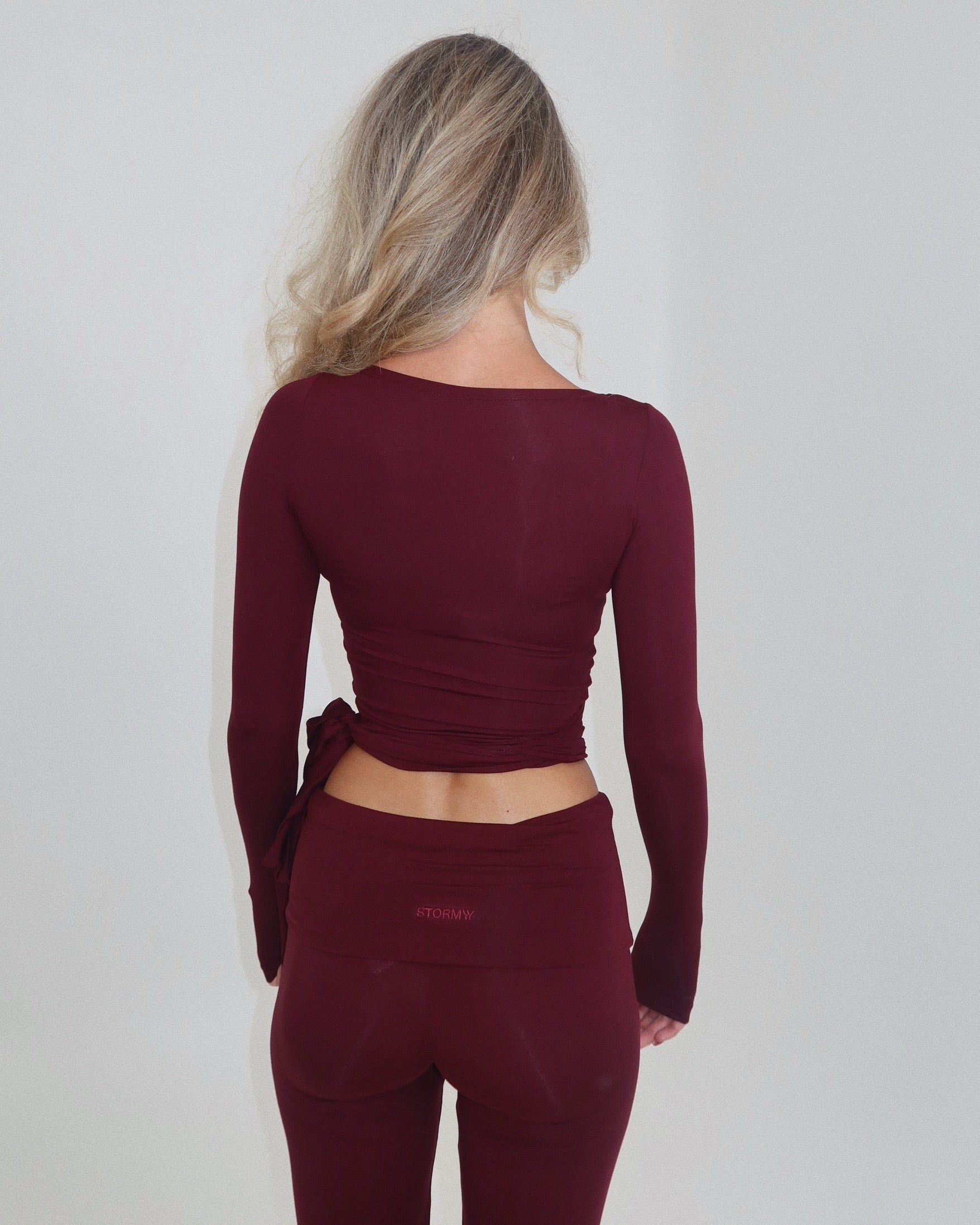 Ava Soft Pants - Bordeaux
