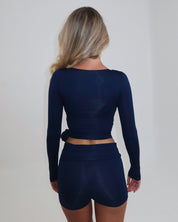 Ava Soft Shorts in Navy — STORMYY (image 5 of 6)