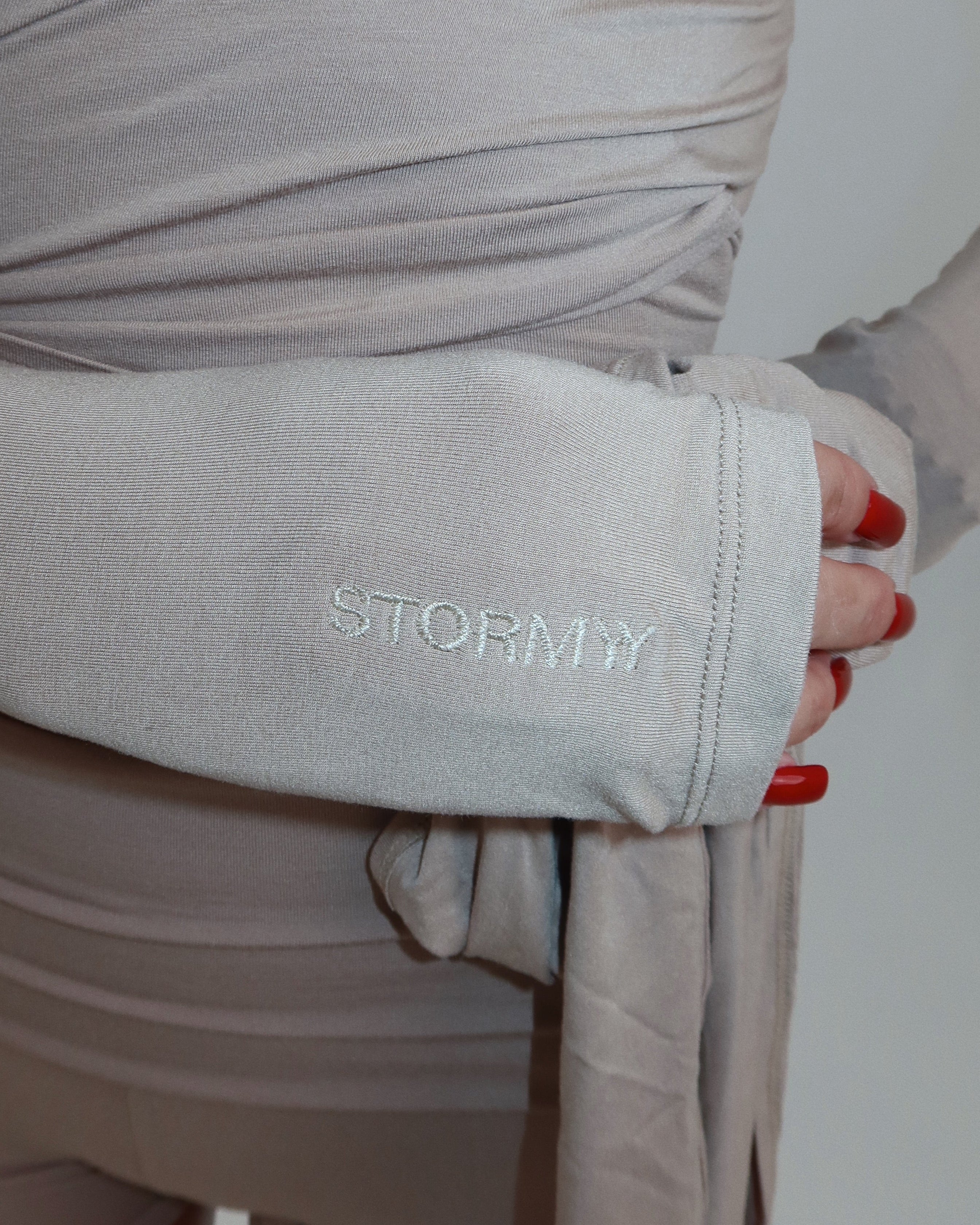 Ava Wrap Top in Nude — STORMYY (image 3 of 9)