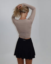 Ava Soft Skirt in Noir — STORMYY (image 2 of 3)