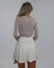 Ava Soft Skort in Vanilla — STORMYY (image 3 of 3)