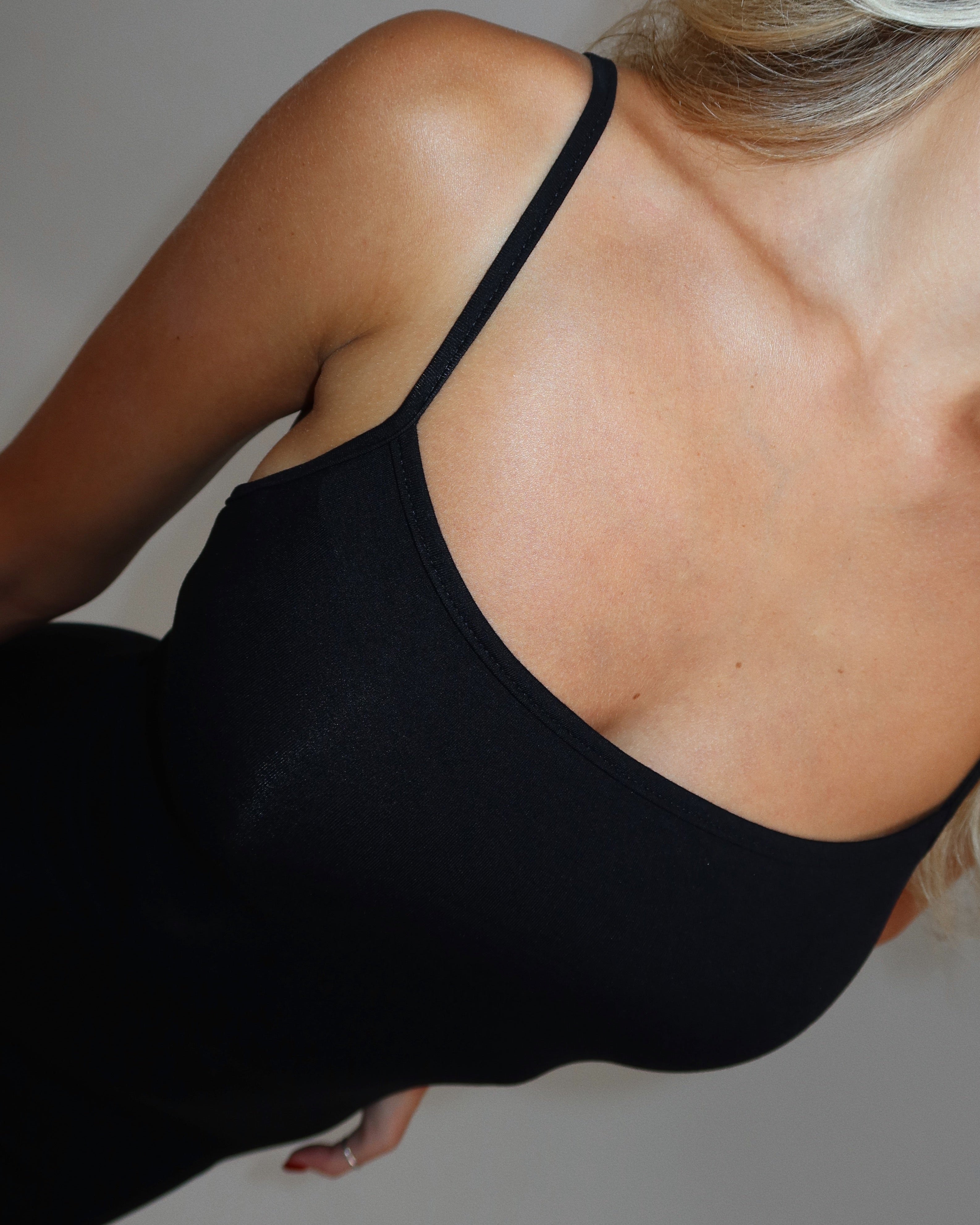 Darya Slip Dress in Noir — STORMYY (image 2 of 7)