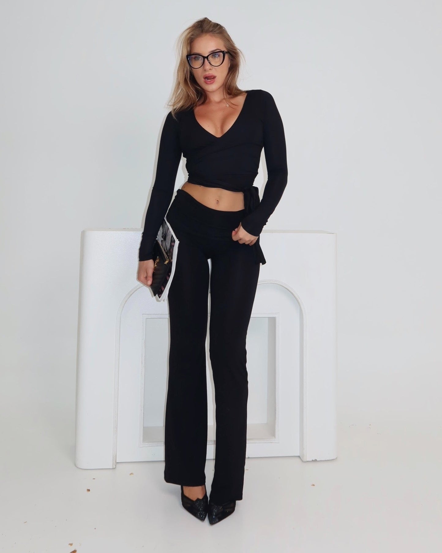 AVA SOFT PANTS - NOIR