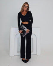 AVA SOFT PANTS - NOIR