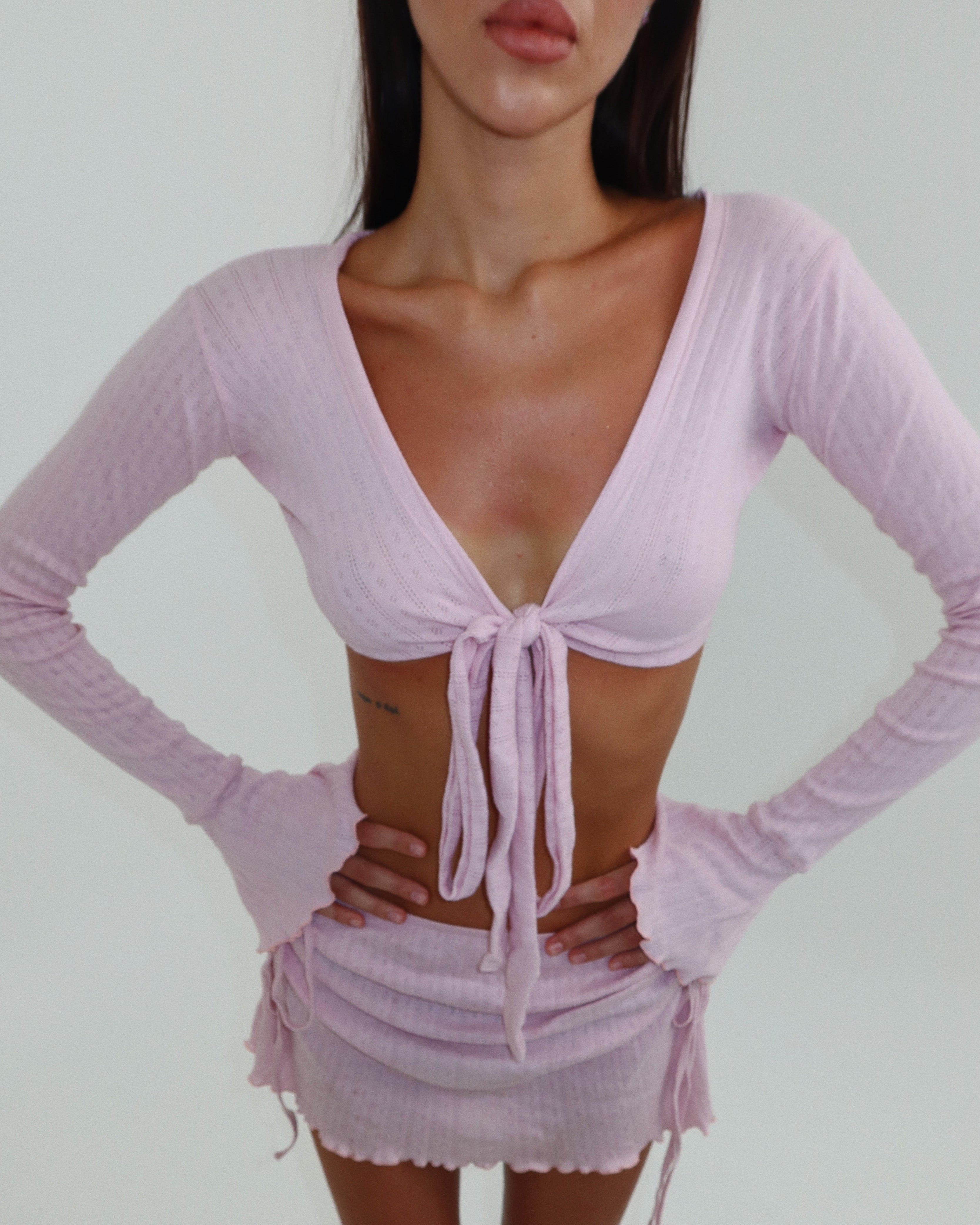 Kimia Long Sleeve in Blush — STORMYY (image 6 of 8)