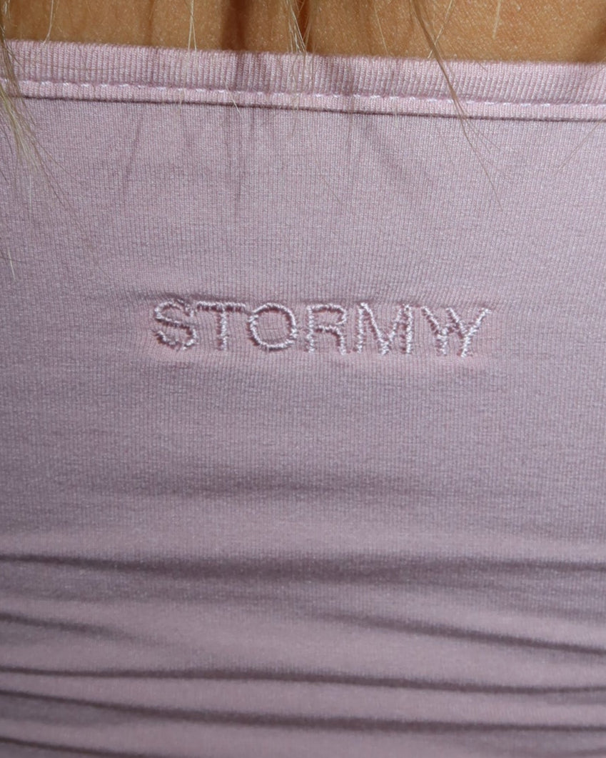 darya slip dress - blush