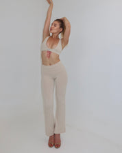 Ava | Soft Pants - vanilla