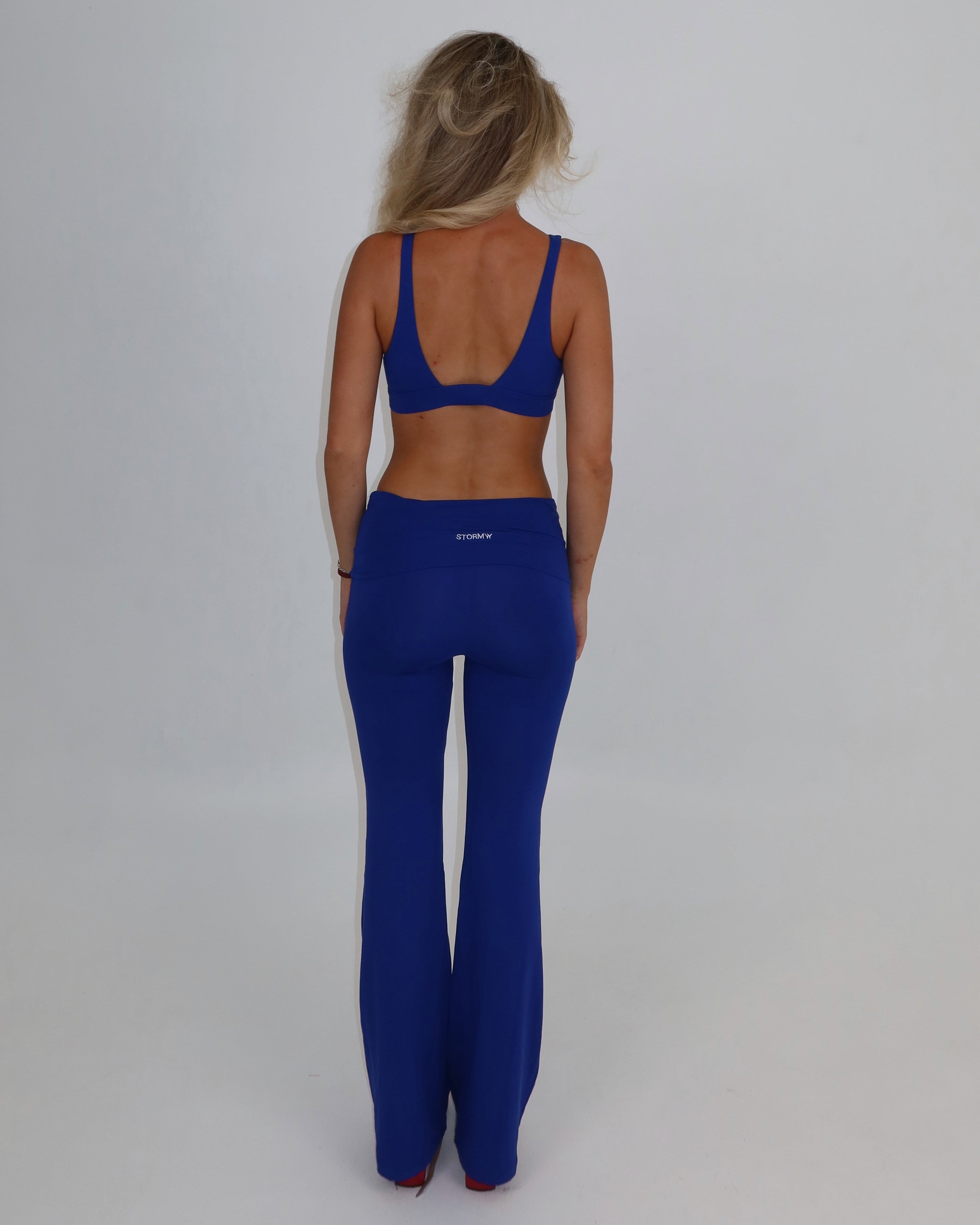 Ava Soft Pants - Blue