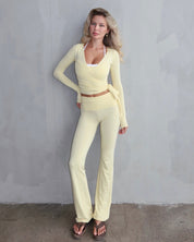 Ava Soft Pants - Honey - STORMYY