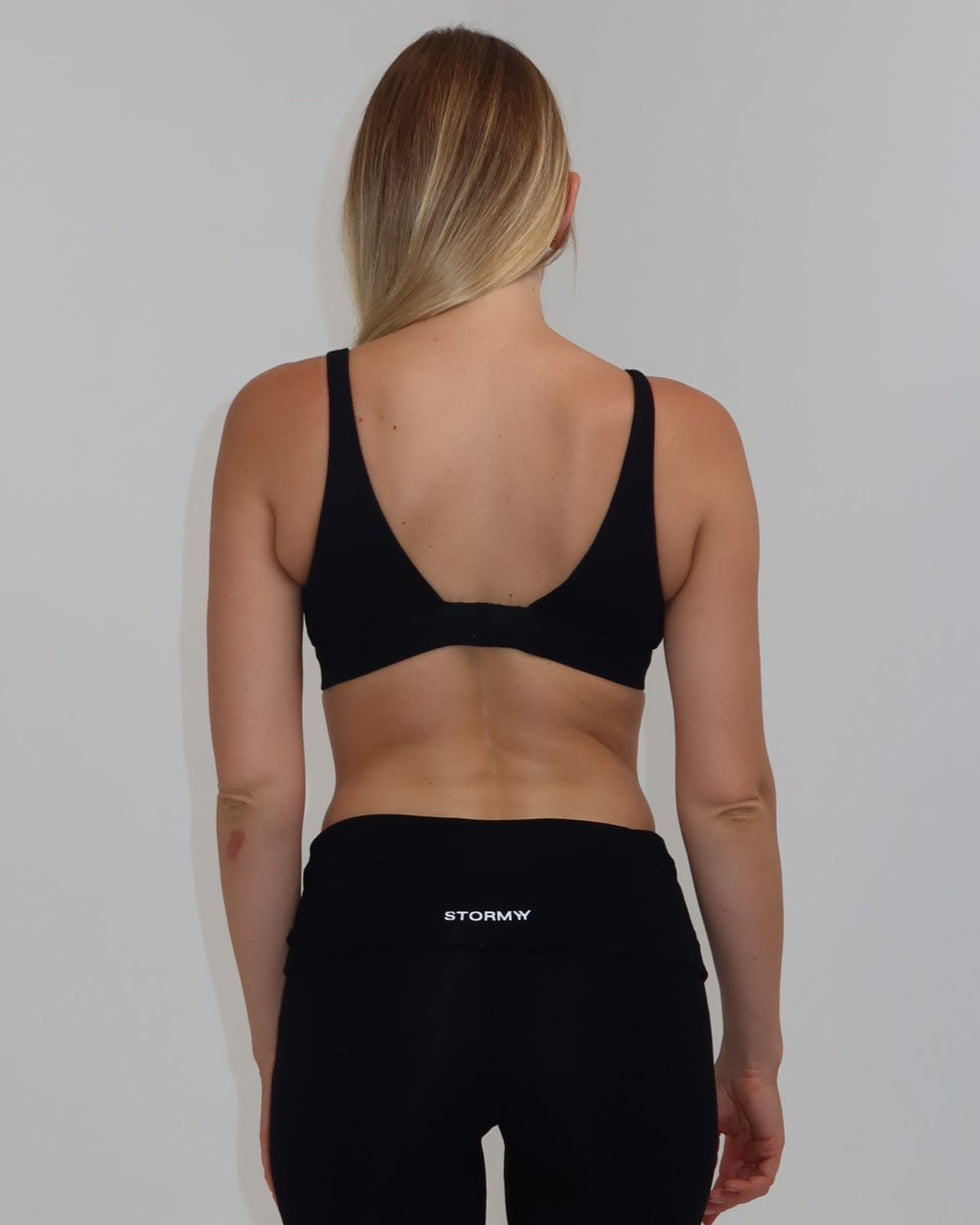 Ava | Soft Bra - noir