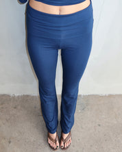 Ava Soft Pants - Navy