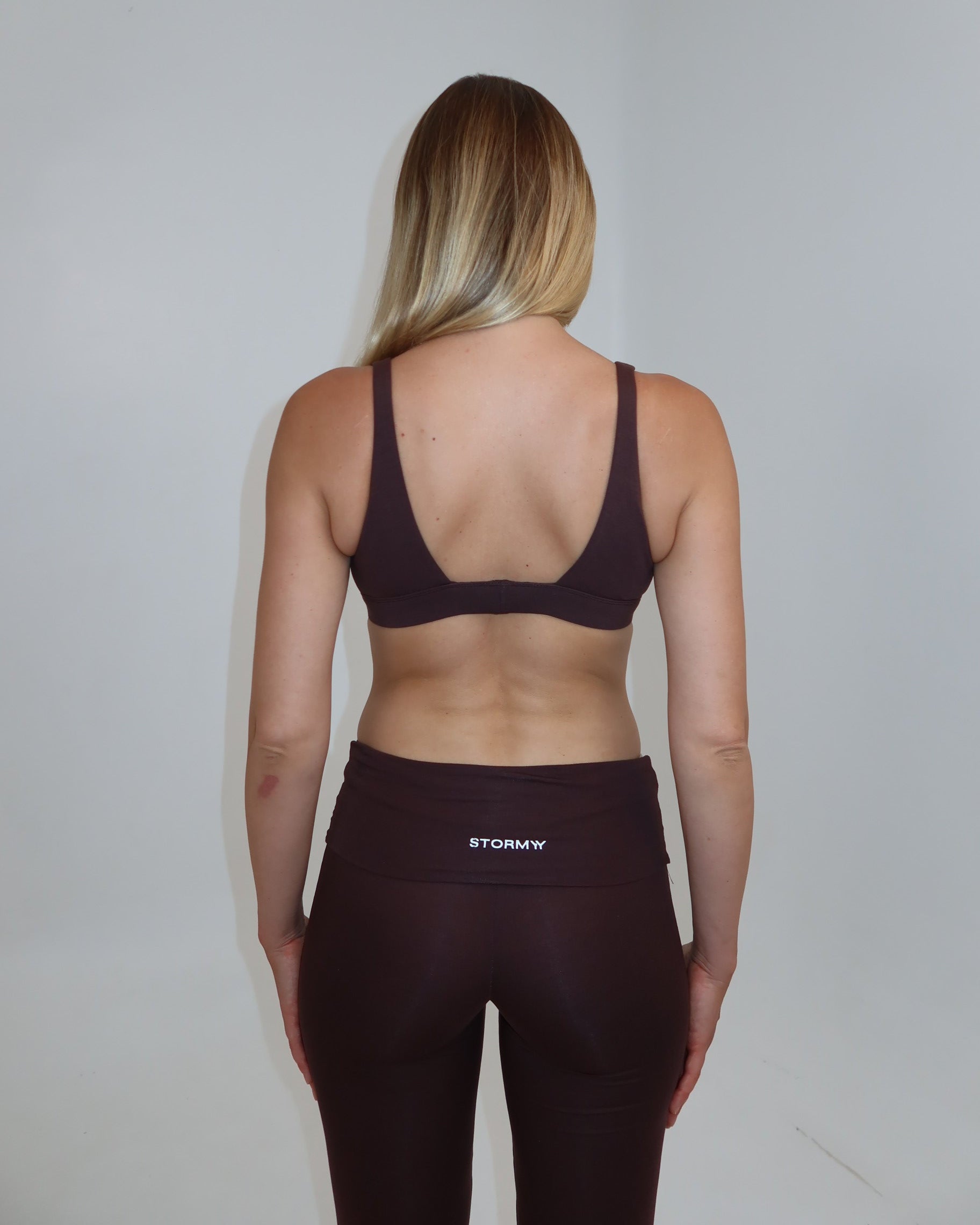 Ava | Soft Bra - chocolate