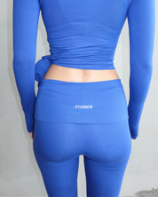Ava Soft Pants - Blue