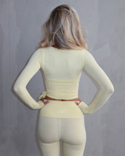 Ava Wrap Top - Honey - STORMYY