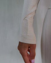 ava wrap top - vanilla