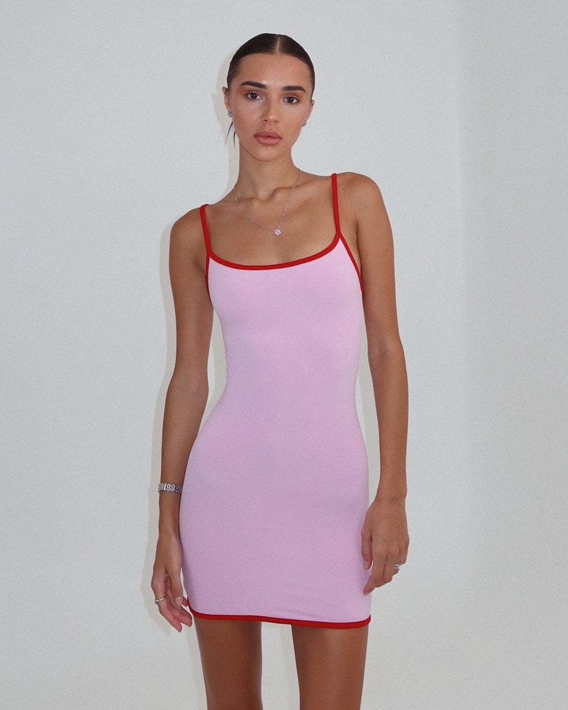 Lina Dress in Strawberry Kiss — STORMYY (image 1 of 5)