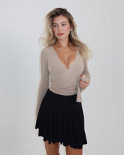 Ava Soft Skirt in Noir — STORMYY (image 1 of 3)