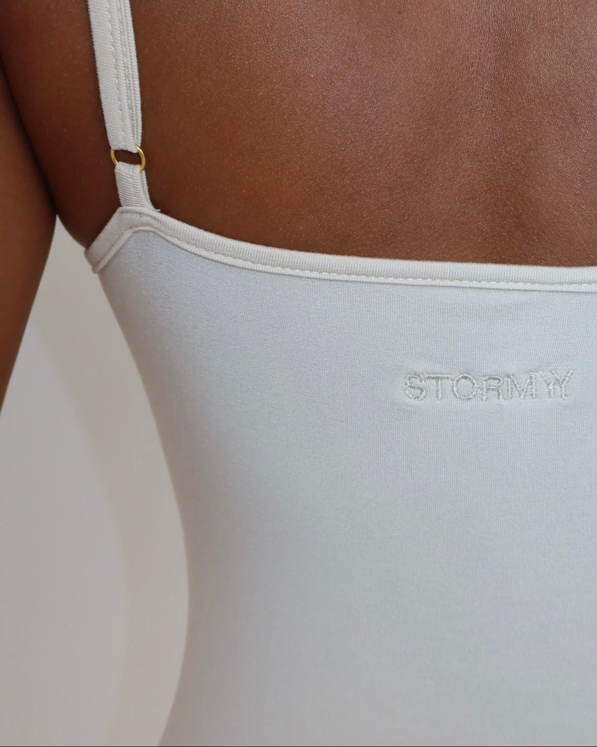 darya slip dress - vanilla