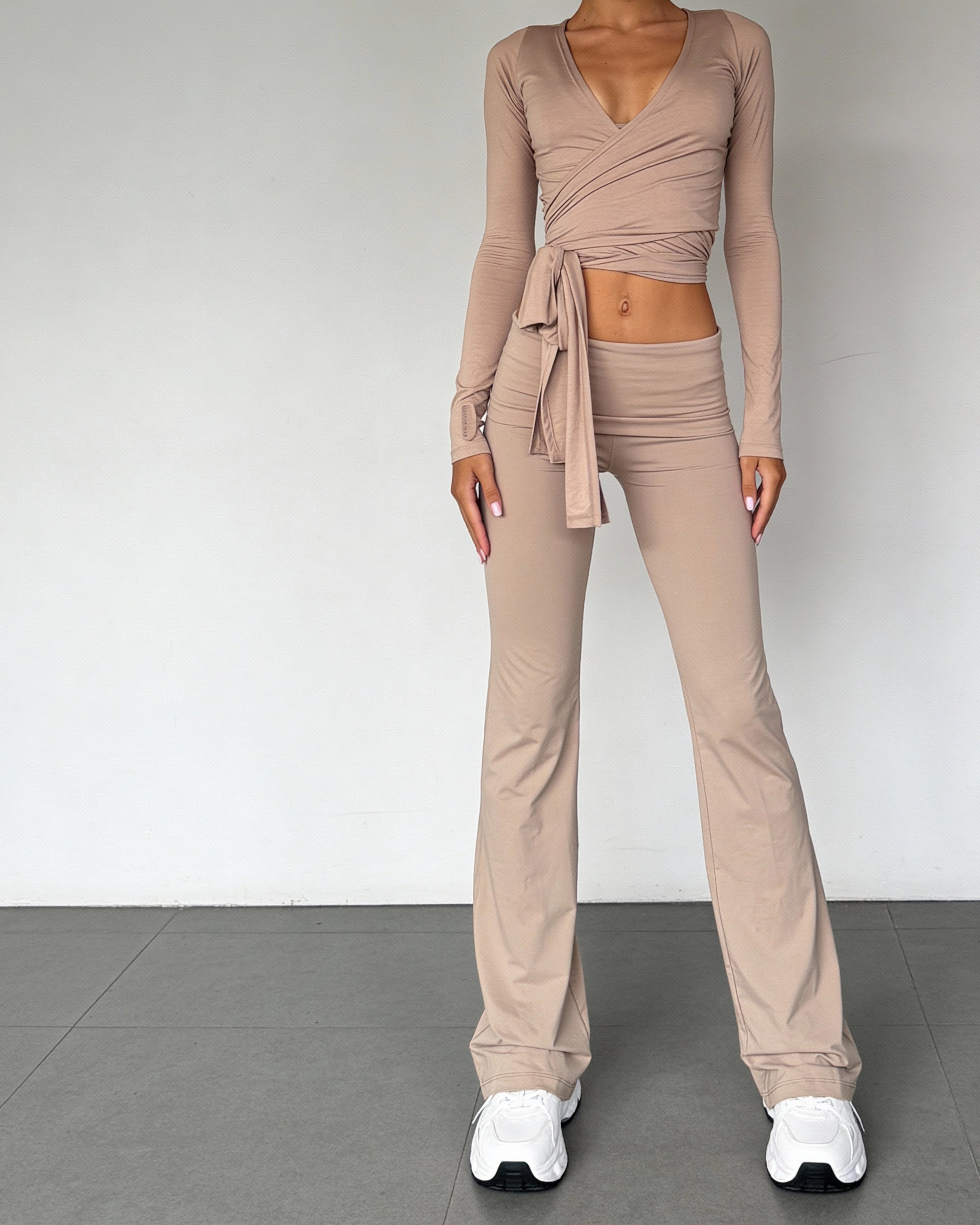 Ava | Soft Pants - nude