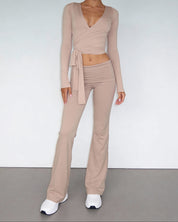 Ava | Soft Pants - nude