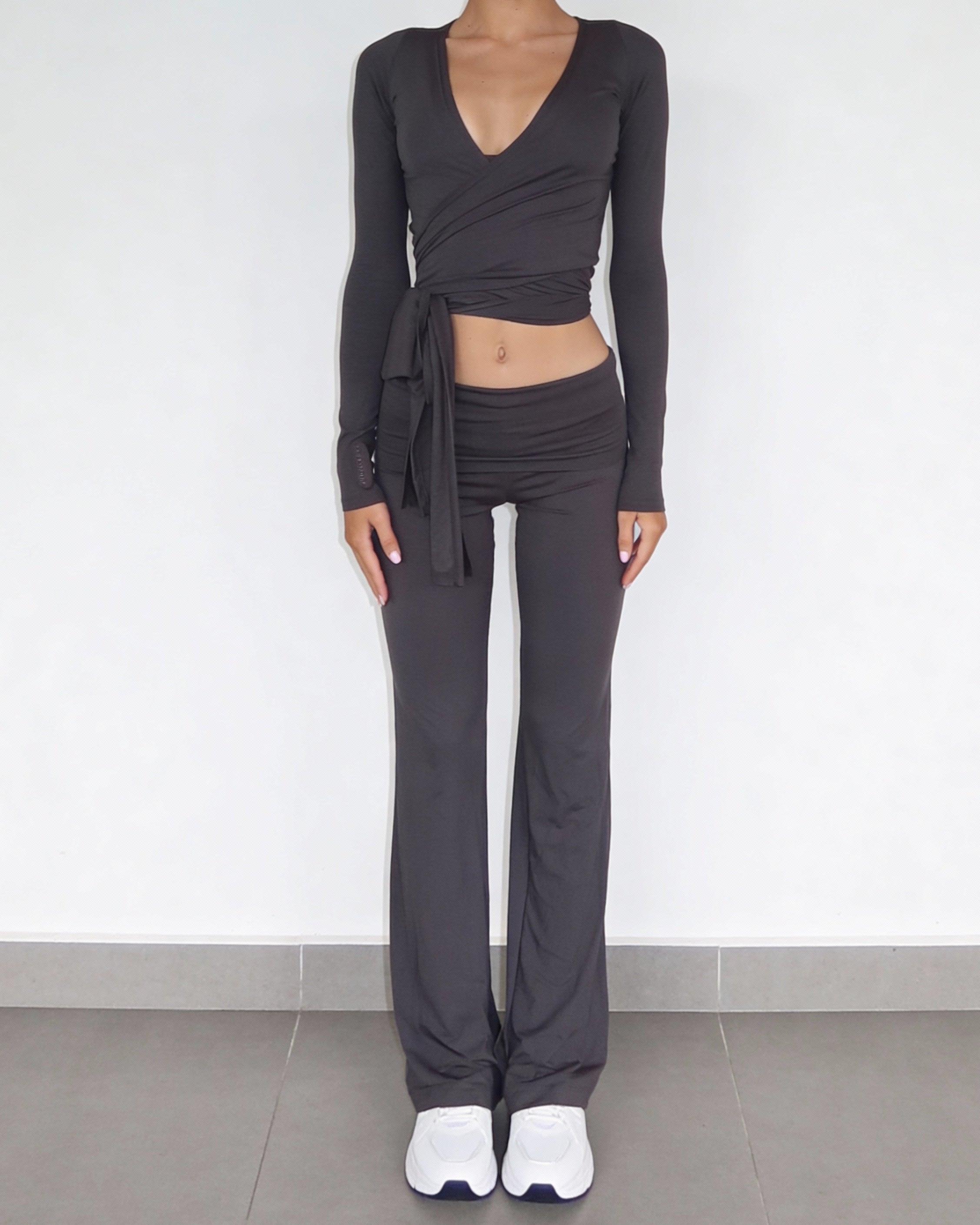 Ava | Soft Pants - smoke