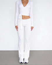 Ava | Soft Pants - snow