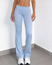 Ava | Soft Pants - baby blue
